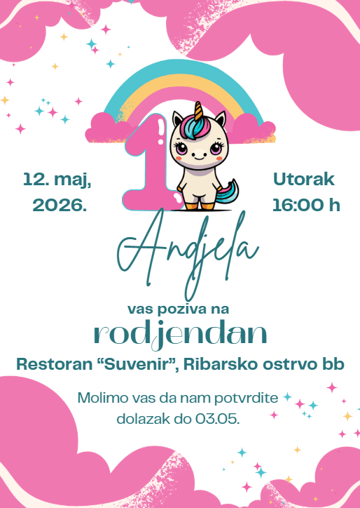 Rođendan sa jednorogom